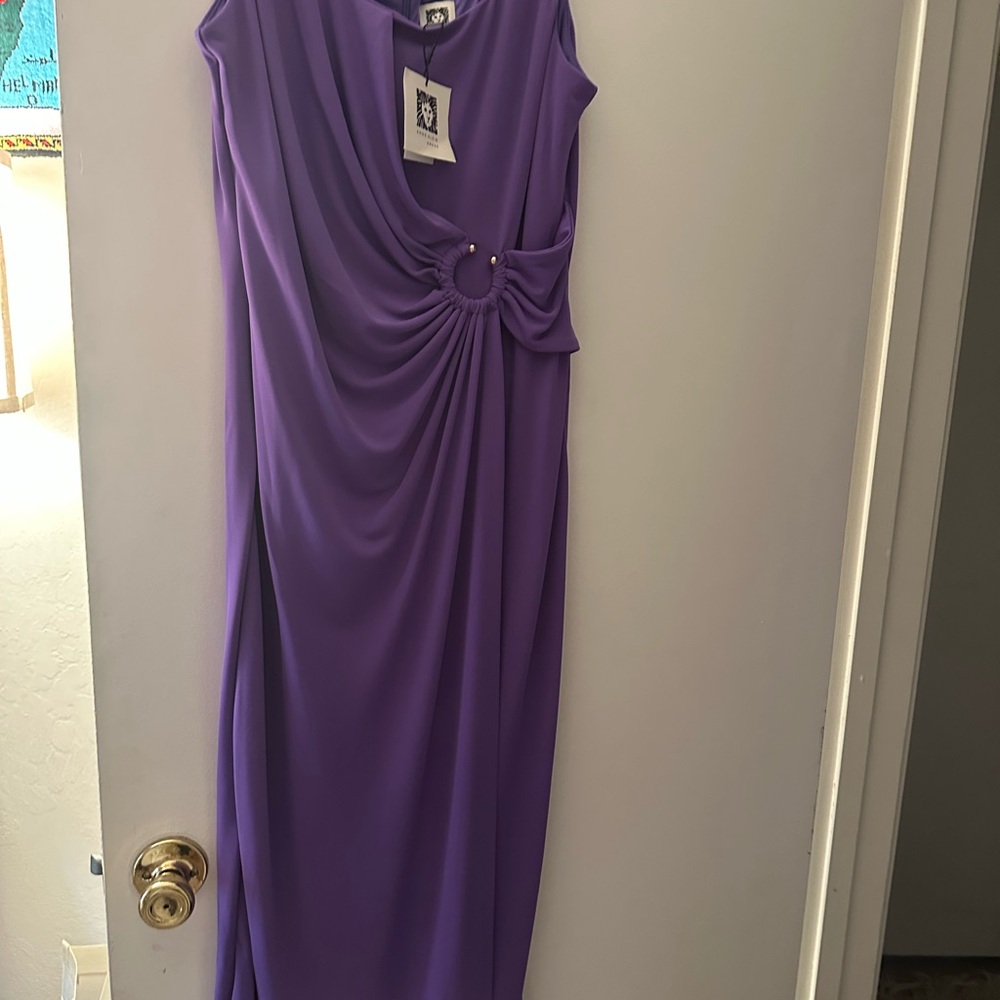 Elegant Purple Dress